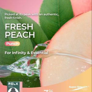 Relx Pod Pro Fresh Peach (Orchard Rounds) 3% Nicotine (Imported)