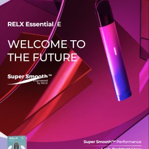 Relx Essential Device Vape - Neon Purple Color